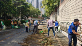 다대2동, 태풍 ‘타파’ 피해 복구 환경정비 실시