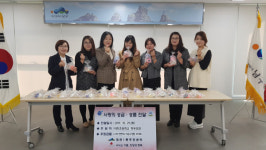 대천초등학교 학부모회,‘수제 천연비누·화장품’대연1동에 기부