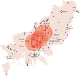 시 이동경로 헛다리 짚는 사이…멧돼지, 동부산까지 진출