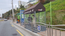 김해 시내버스 정류장, 한파 바람막이 시설 등 市 내달까지 추가 설치