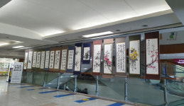 용호2·4동 주민자치회, 찾아가는 작품 전시회 개최