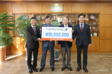 이성우 대신금속 대표, 동아대 ‘동아 100년 동행’ 발전기금 1,000만 원 기부