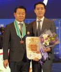 양산상공회의소 조용국 회장 수출 2억불탑·은탑산업훈장