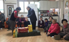 부산진구 부전2동 청소년지도협의회, 경로당 위문 방문