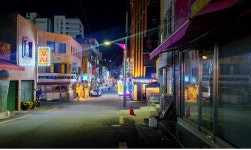 부산 남구, 문현 곱창골목 고효율 LED 조명등으로 밤거리 밝힌다