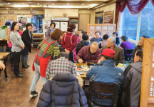 연산9동, 토곡식육식당 경로당 어르신 점심식사 대접