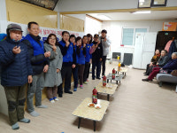봉래1동바르게살기위원회, 작은 경로잔치 개최