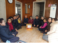 용호3동 일념회, 설 명절맞이 경로당 위로방문