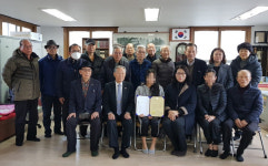금정구 구서2동 우성아파트할아버지경로당 장학금 전달식