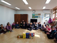 용호3동 단체장협의회, 설 명절맞이 경로당 위로방문