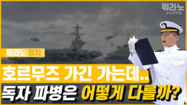 [뭐라노]호르무즈 '독자 파병'의 의미(Feat.각 당 입장)