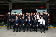 설 명절 맞이 동래소방서, 연제경찰서 위문 격려