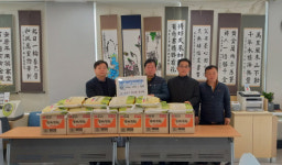 엄궁동 축구회, 따뜻한 겨울나기 후원물품 지원