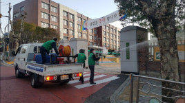 부산진구 당감1동 새마을지도자협의회 코로나19 방지 방역활동