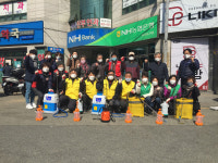 동삼1동 ‘코로나19 확산 방지’ 민·관 한마음으로 특별방역활동 전개