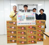 남구 대연4동 석포교회, 코로나19 극복 사랑의 성품 컵밥 기탁