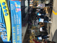 부산 중구 전통시장 창선상가에 대선주조 코로나19 방역 활동 지원