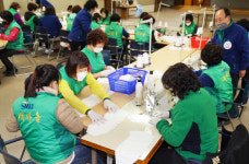 사상구 새마을부녀회,「어려운 이웃 사랑의 수제마스크 나누기」
