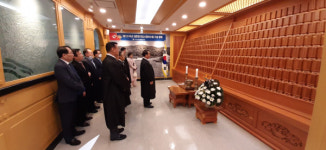 광복회 부산지부, 제101주년 대한민국임시정부수립기념 참배 행사