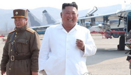 조선중앙방송 “김정은, 삼지연시 일꾼들에 감사” 건강이상설 침묵