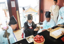 울산 구강서원 춘기향례 봉행