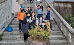 동구 수정4동 주민협의회, 대형화분 설치 및 나무식재