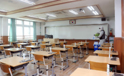 상일미디어고등학교 3학년 확진…수업 중단, 전원 귀가