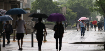 경남 산청 호우주의보 발효