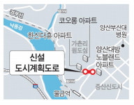 물금 증산신도시 ~ 물금읍 연결 도로 개통