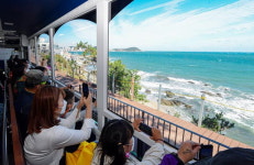 바다 따라 달리는 낭만열차…파노라마로 즐기는 동백섬·청사포