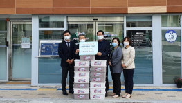 부산보훈병원, 주례2동 행정복지센터에 성품 전달 外