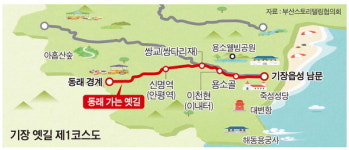 동래방면 오가던 기장옛길, 스토리텔링 입고 깨어난다