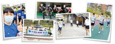 다대포서, 한강서…2049명 ‘나만의 코스’ 걷고 달렸다
