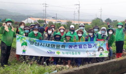 양산시새마을부녀회, 일손돕기 봉사활동 실시 外