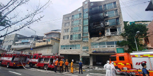 사하구 다세대주택서 불... 부부 2명 사망