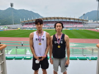 연제구청 최동휘·박태원, 전국육상선수권 우승
