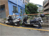 부산 북구에 이륜차 보관소 추진