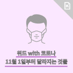 [카드뉴스]위드 코로나 시작, 달라지는 것은?