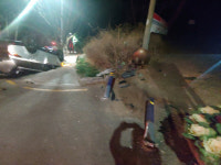 부산 남구 이기대공원로 음주 차량 전복돼