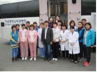 전남대치과병원 구례 장애인복지관 찾아 진료봉사