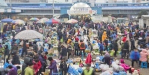 남광주시장의 설 대목