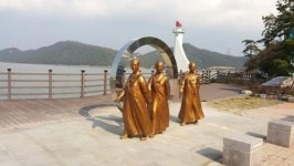 목포해수청, 목포구등대에 강강술래 조형물 설치