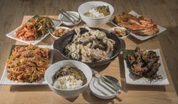 [해남 송호마을] 건강 담아 차린 후덕한 한상  …  陸-海 대표 주자 ‘환상 궁합’