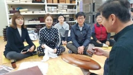 전북도 무형문화재 옻칠장·목기장 기능 공개