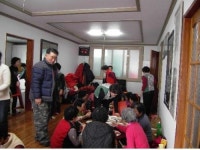 영광 백수읍 어머니봉사대 경로당 어르신 전복죽 대접