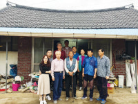고흥 ‘집수리 달인팀’ 독거노인 가정 도배봉사