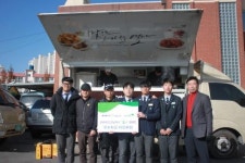 우수나눔리더고교 목포고등학교에초록우산 ‘품다’ 치킨 600인분 배달