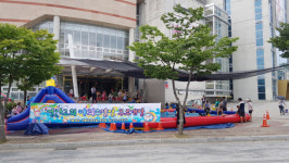 광주 신창동 성안교회 야외수영장 무료개방