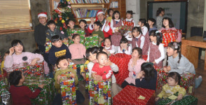 서영·광주 동행, 남구 보육시설에 성탄 선물