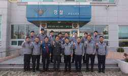 나주경찰서 금성지구대 ‘베스트 지구대’ 인증패 수여